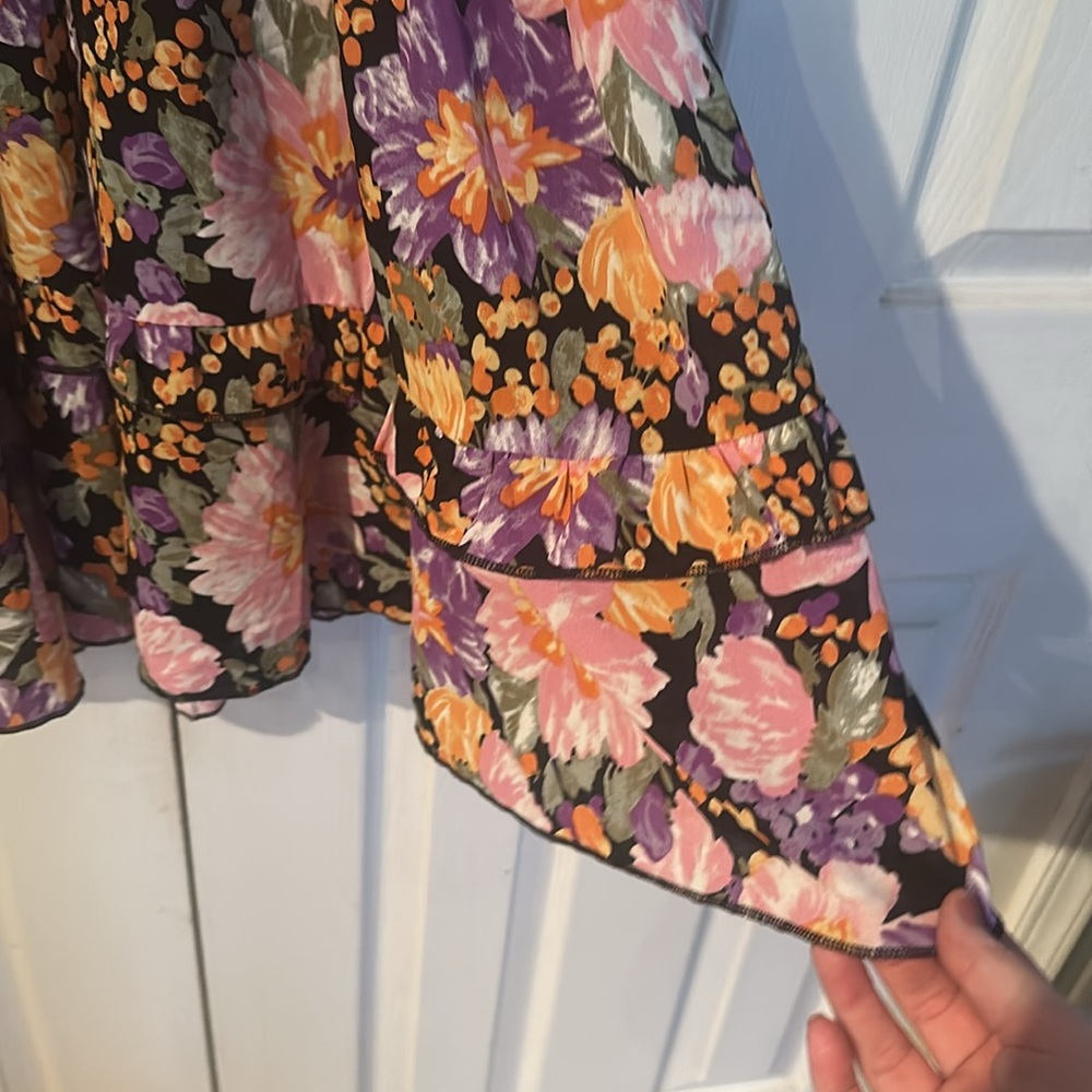NWT Boutique Floral Print Dress - Picture 3 of 6
